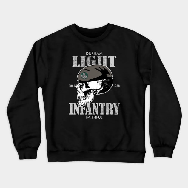 Durham Light Infantry (distressed) Crewneck Sweatshirt by TCP